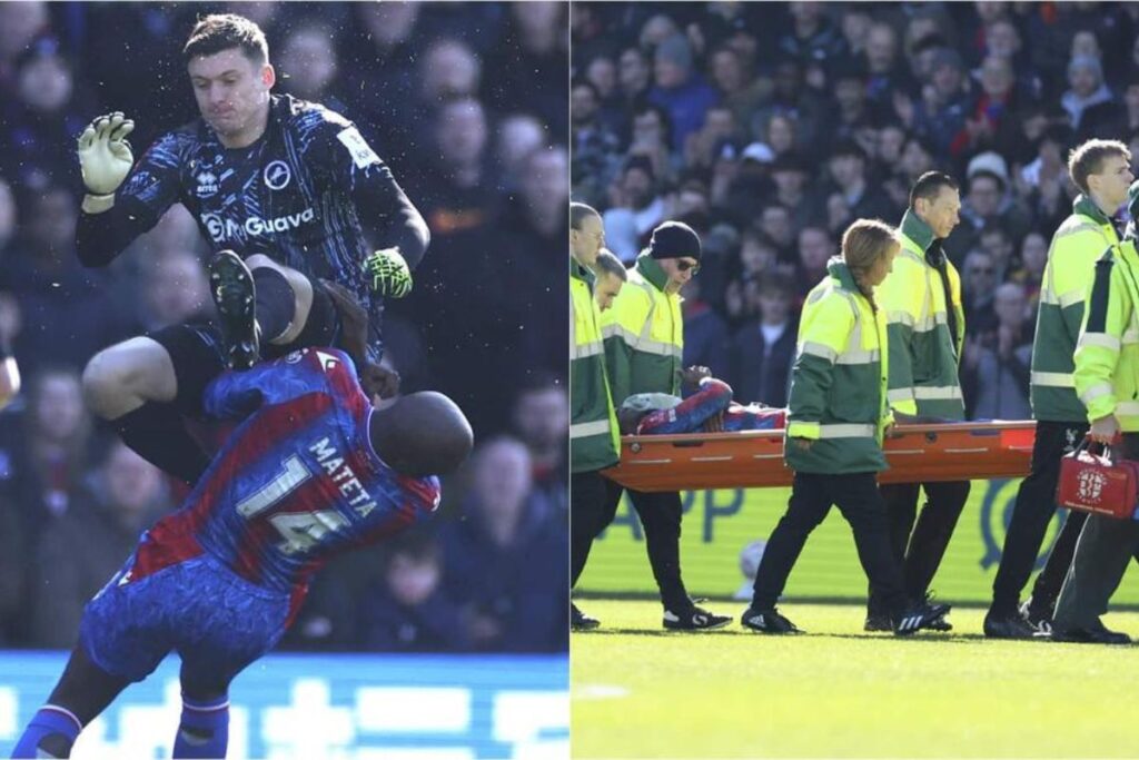Crystal Palace Jean-Philippe Mateta donne ses nouvelles après sa spectaculaire blessure