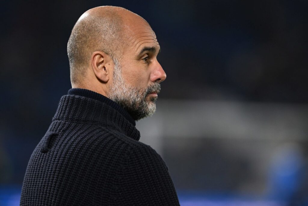 Guardiola Haaland arrière gauche