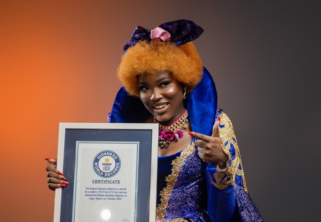 Guinness World une Nigériane bat un incroyable record