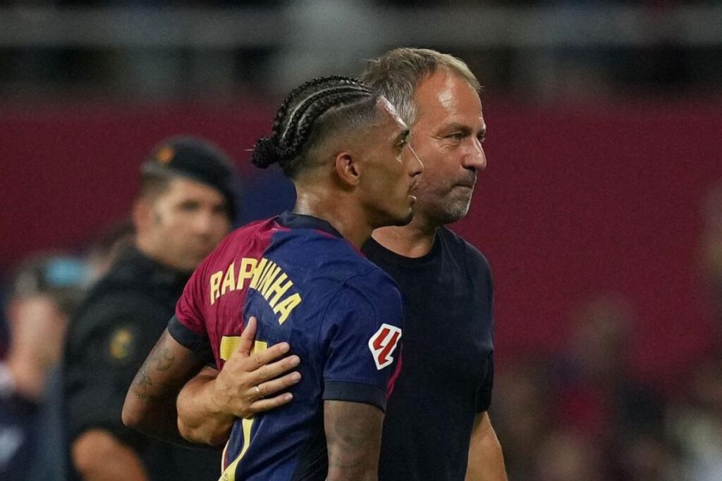 Raphinha Ballon d’O Hansi Flick surprend