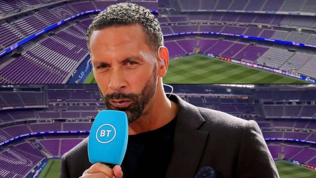 Rio Ferdinand Santiago Bernabéu