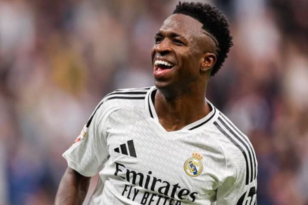 Real Madrid la célébration scandaleuse de Vinicius face à l’Atletico Madrid