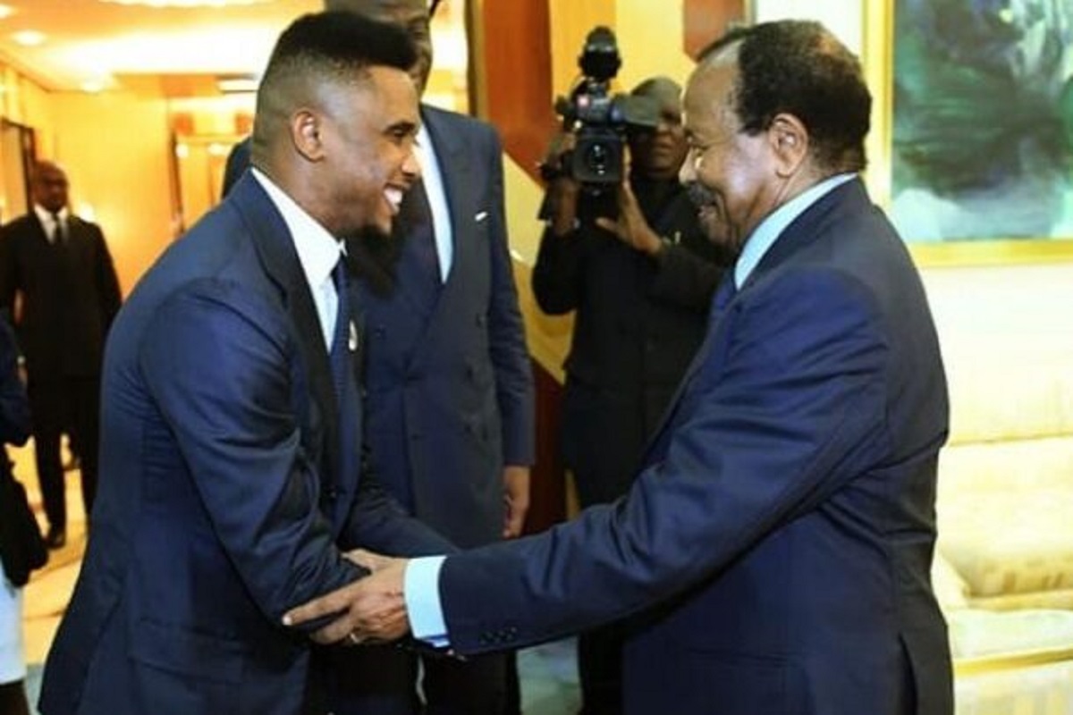 CAF Samuel Eto'o Paul Biya