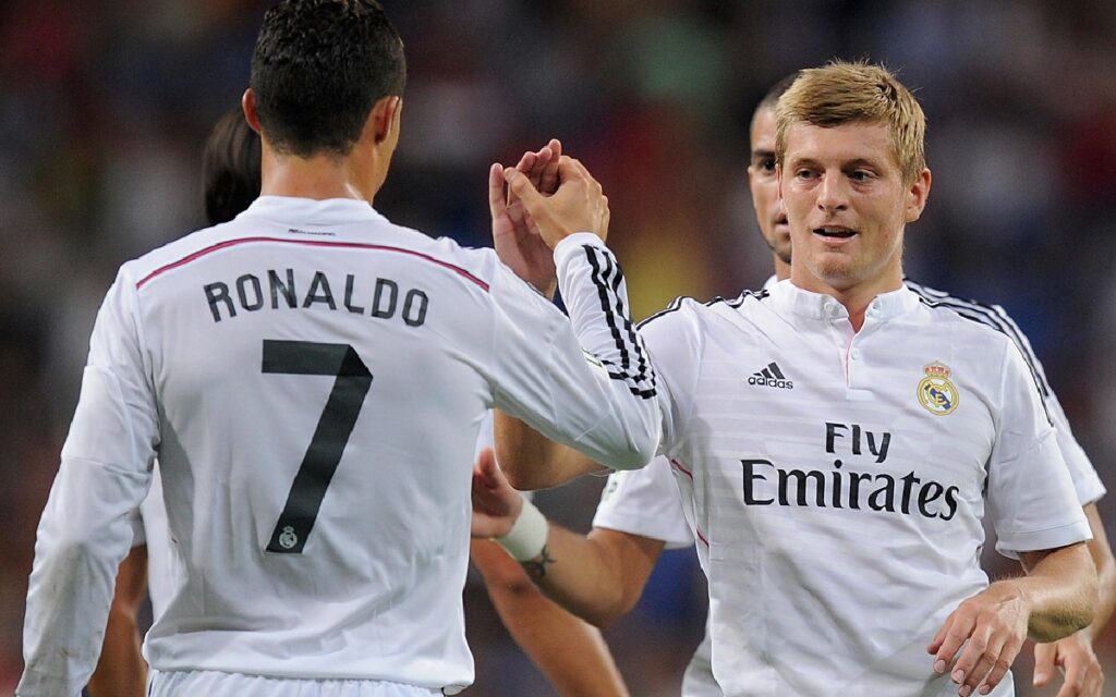 Cristiano Ronaldo Toni Kroos