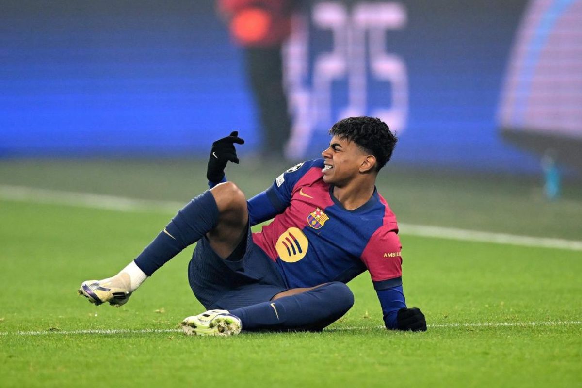 Lamine Yamal blessé