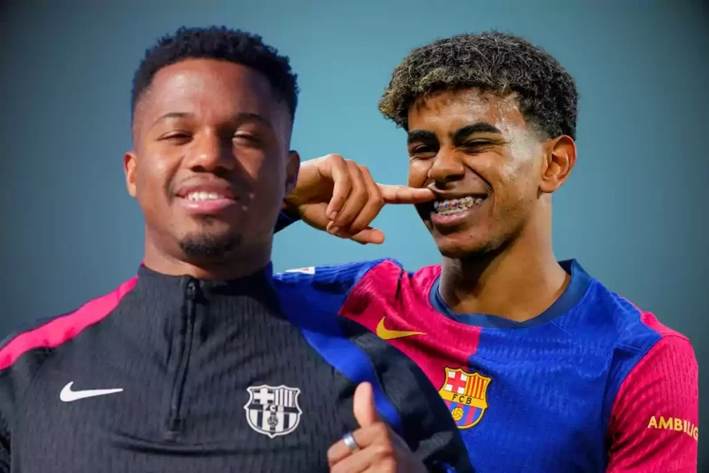 Lamine Yamal Ansu Fati Barça