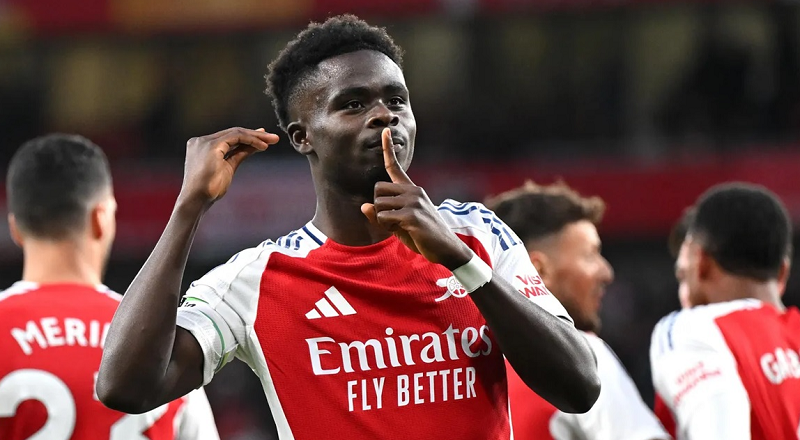 Henry Bukayo Saka Arsenal