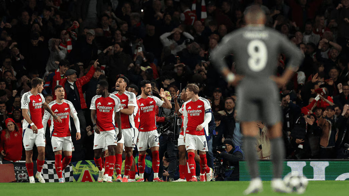taulier vestiaire d’Arsenal