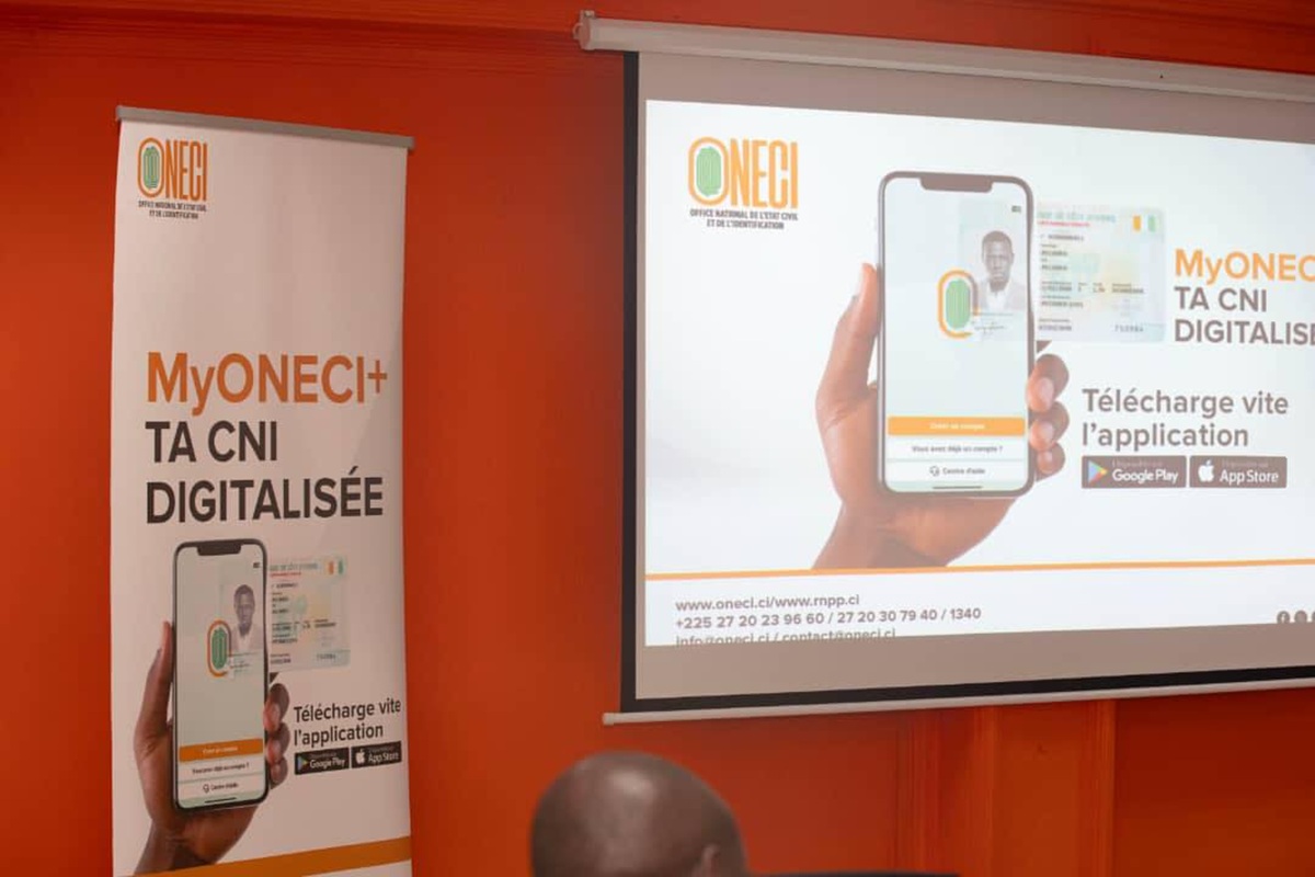 Côte d'Ivoire l'ONECI lance une application pour accéder à son identité numérique