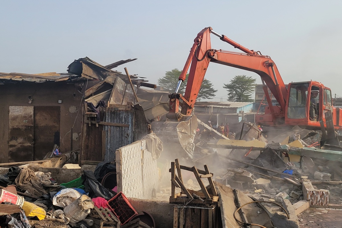 Côte d'Ivoire opération de déguerpissement à Abobo
