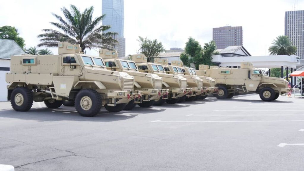 La Côte d'Ivoire reçoit 12 véhicules blindés des États-Unis