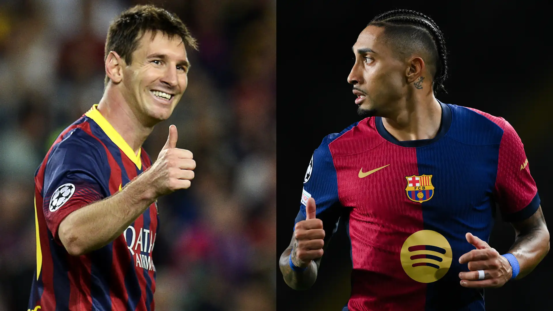 Raphinha Lionel Messi Ligue des champions