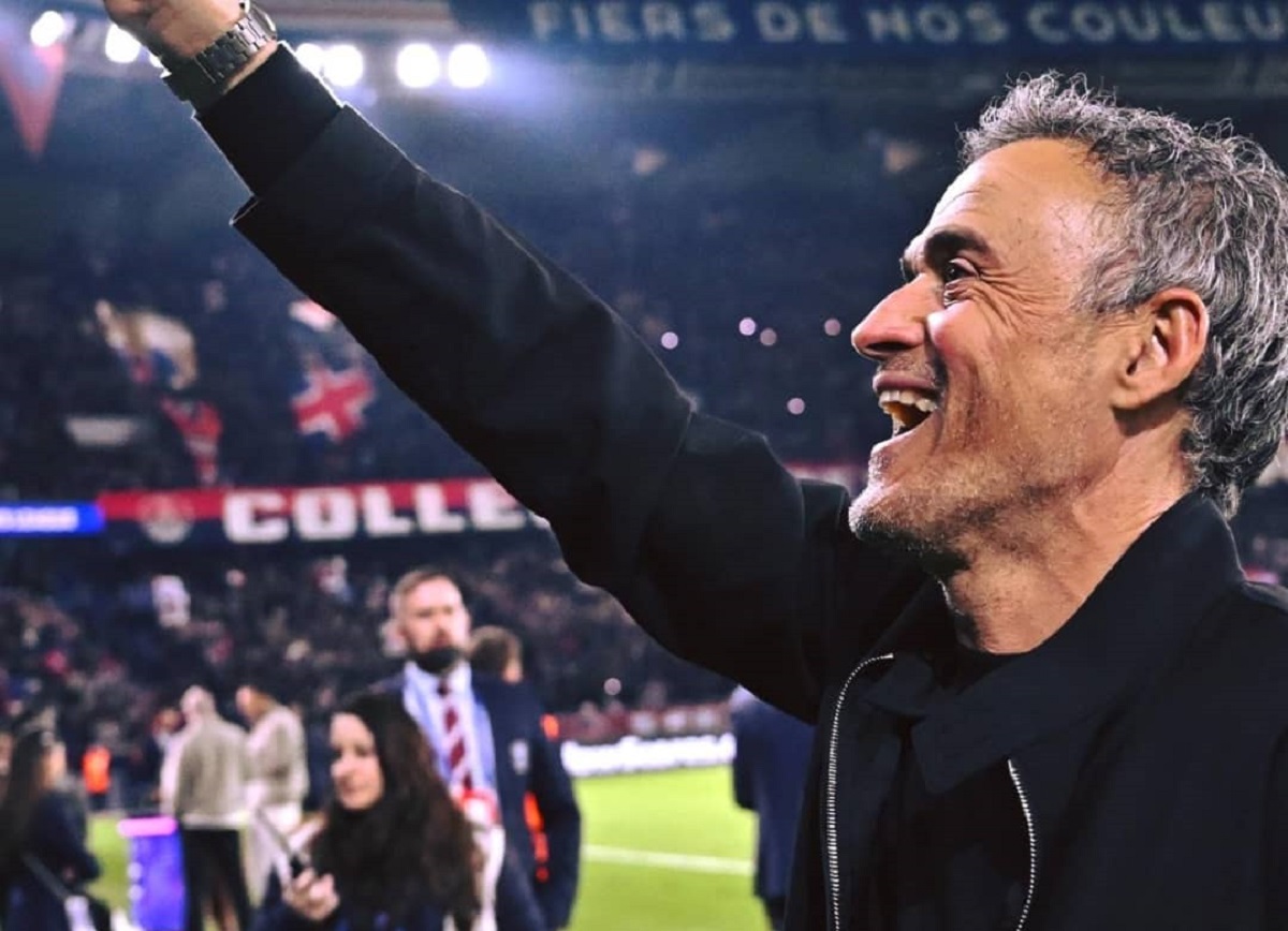 Enrique surprise supporters parisiens