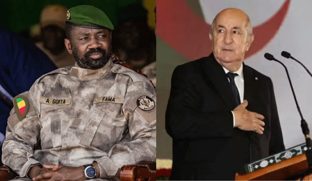 Assimi Goïta Algérie Mali