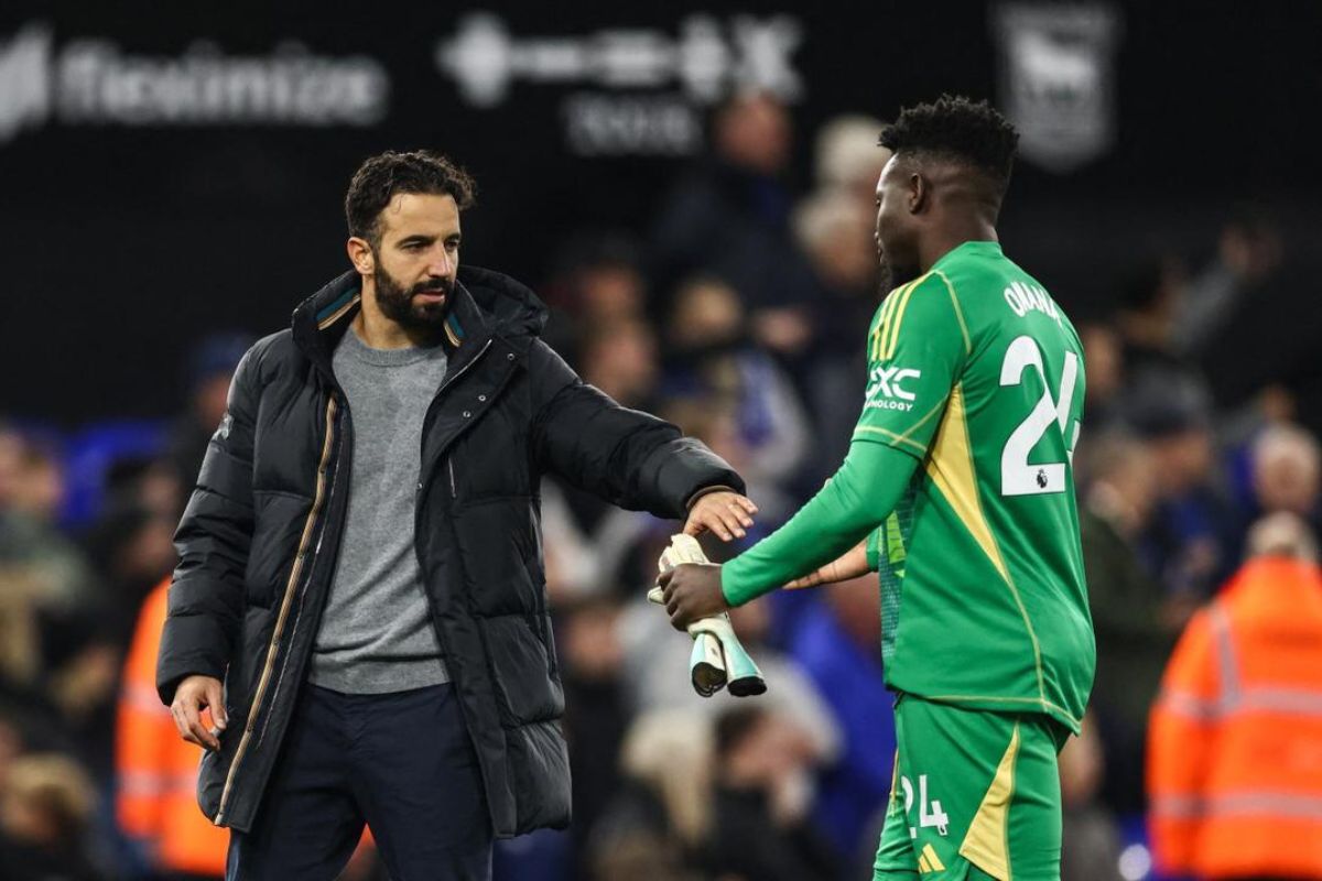 Man United Ruben Amorim explique la mise à l’écart d’Andre Onana