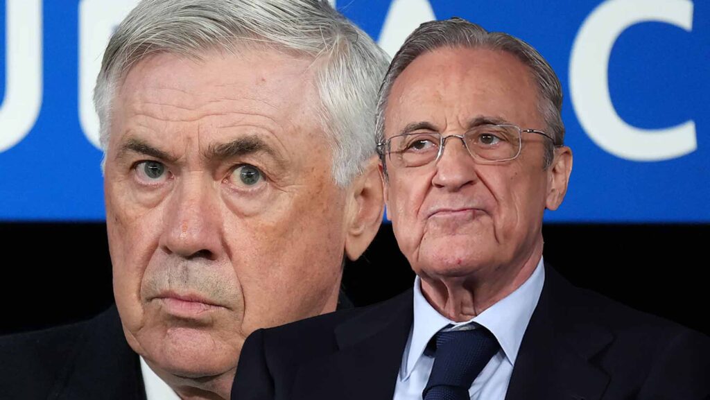 Florentino Pérez Carlo Ancelotti Real Madrid