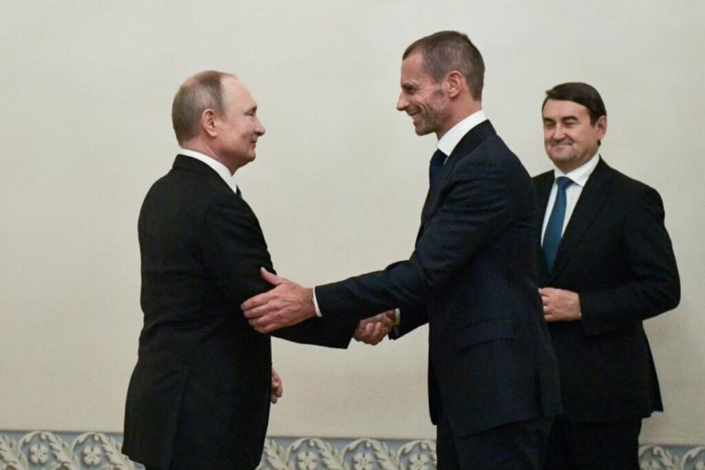 Russie Ceferin prend une décision pour le retour du pays dans le football