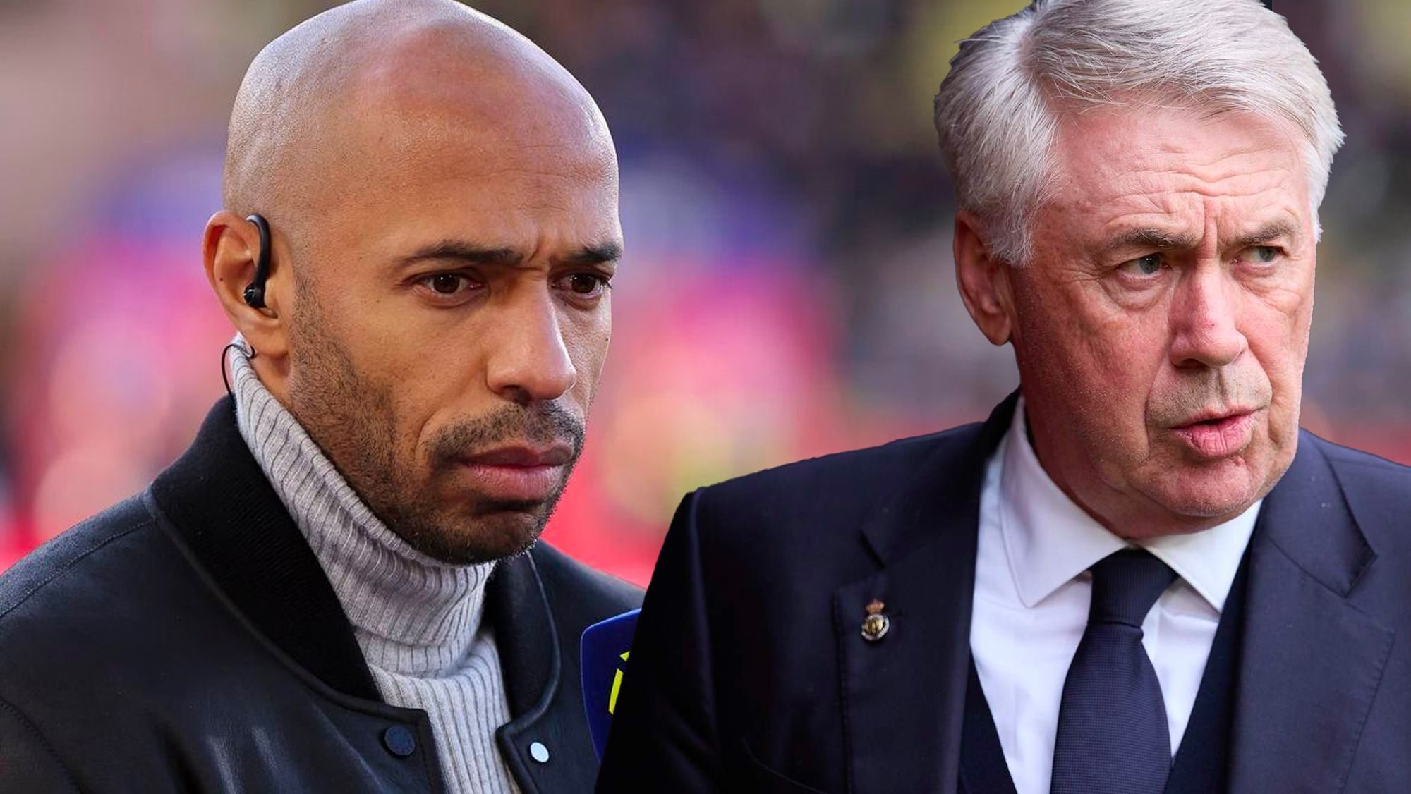 Thierry Henry Carlo Ancelotti