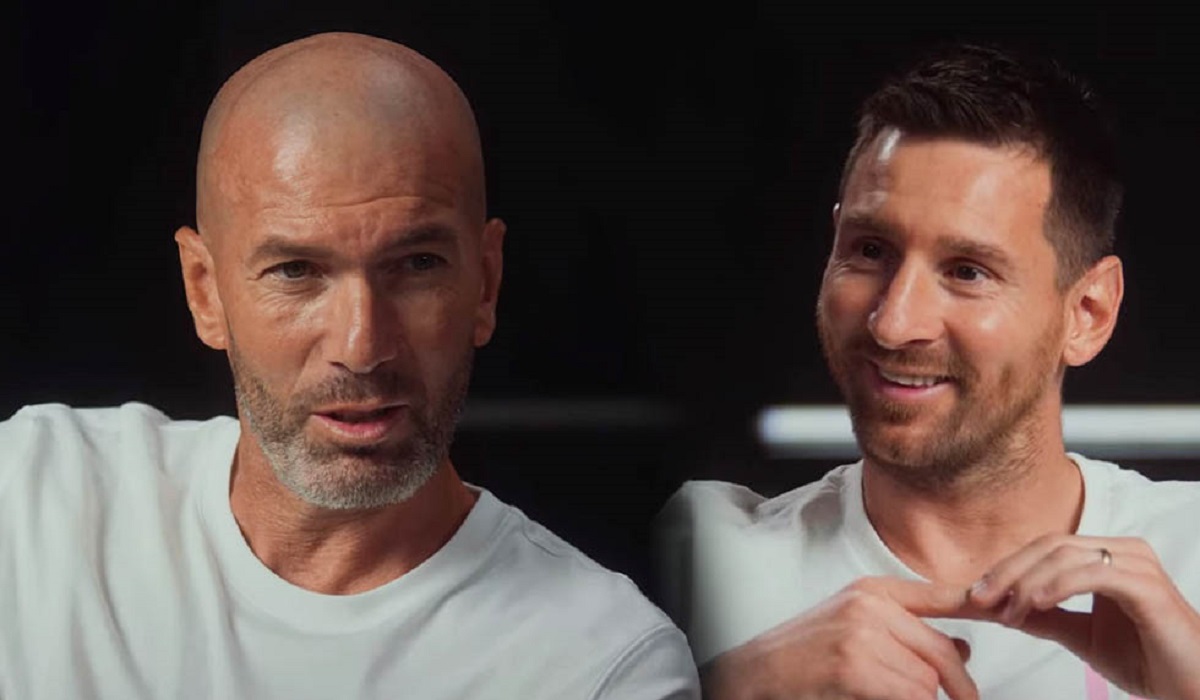 Zinedine Zidane Lionel Messi Enzo