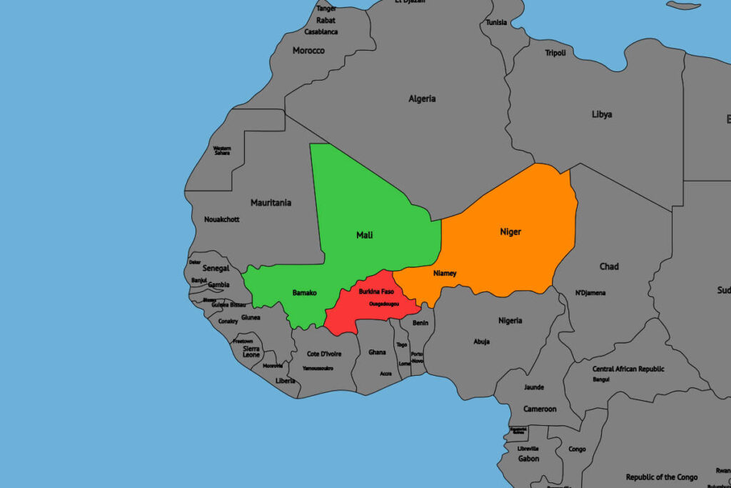 AES Mali Burkina Niger