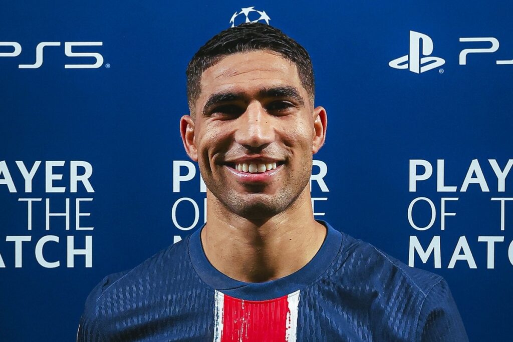 Achraf Hakimi pourrait remporter le Ballon d'Or et ruiner le rêve de …