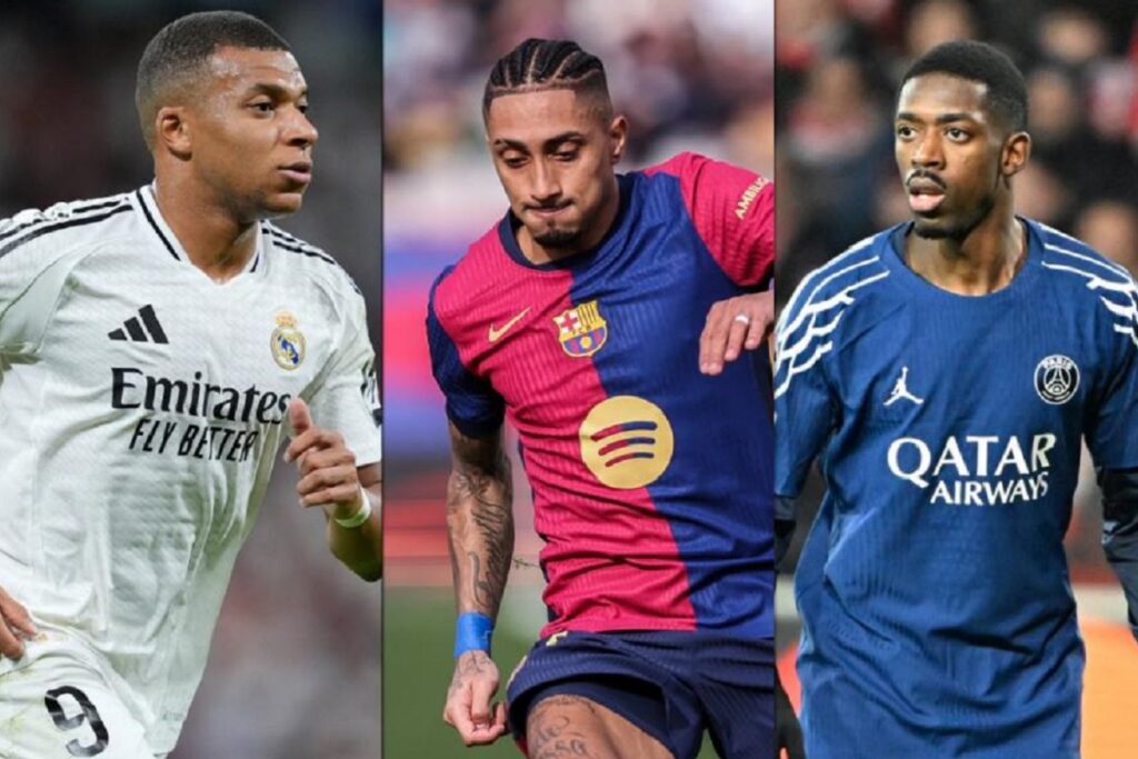 Ballon d'Or 2025 Kylian Mbappé Ousmane Dembélé Raphinha