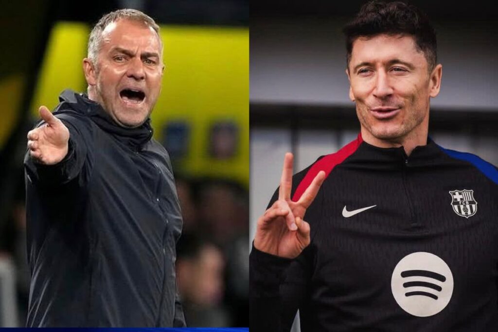 Barça Hansi Flick va-t-il pousser Lewandowski dehors C’est scandaleux