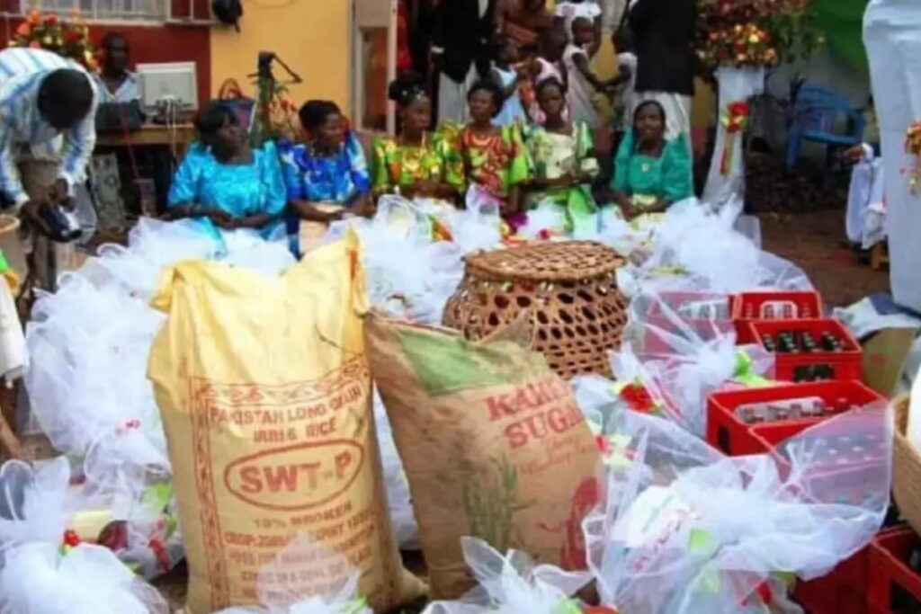 Bénin mariage traditionnel dot