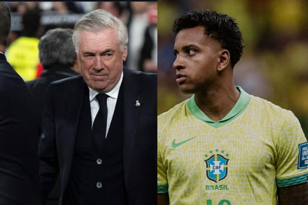 Brésil Carlo Ancelotti zappe Rodrygo, voici sa première liste avec…