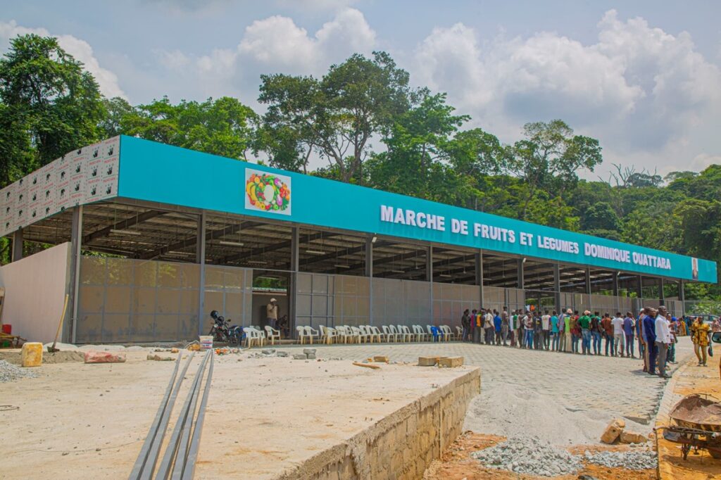 Côte d'Ivoire la mairie de Yopougon lance l’attribution des places au marché Dominique Ouattara