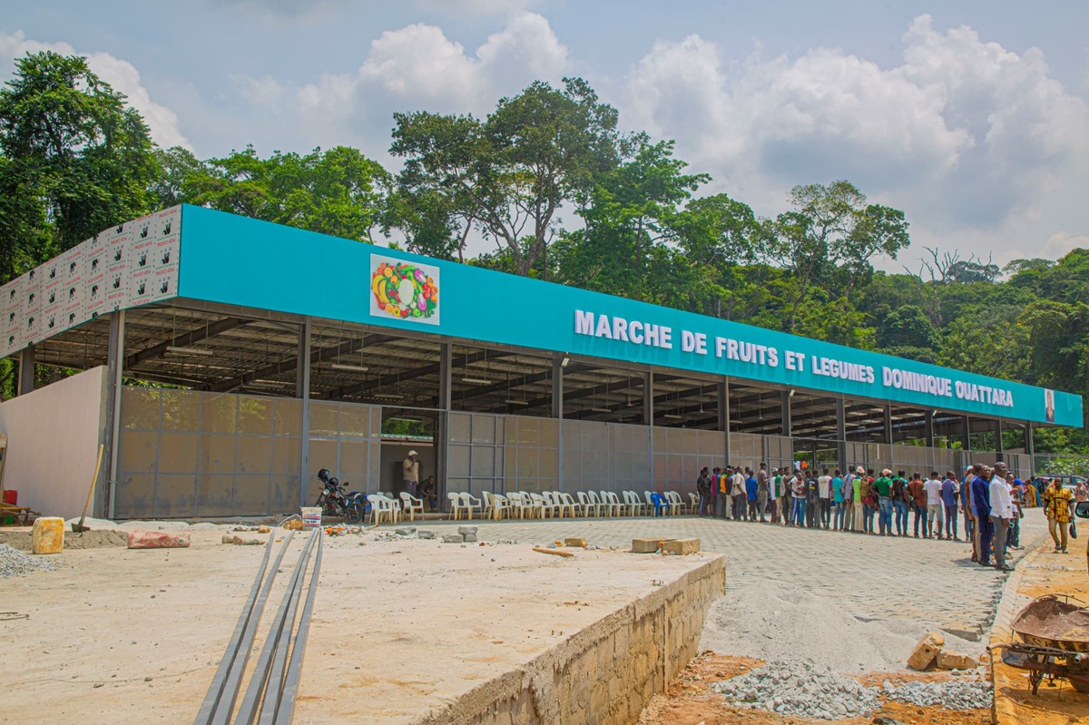 Côte d'Ivoire la mairie de Yopougon lance l’attribution des places au marché Dominique Ouattara