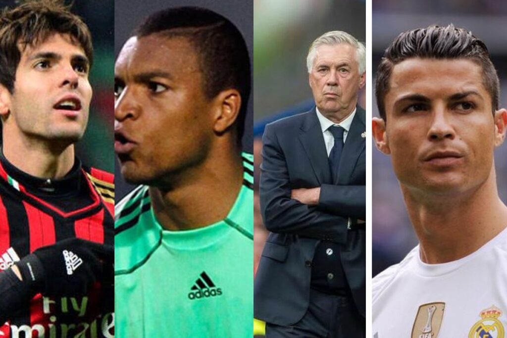 Cristiano Ronaldo, Kaka, Dida l’incroyable liste des légendes coachées par Carlo Ancelotti