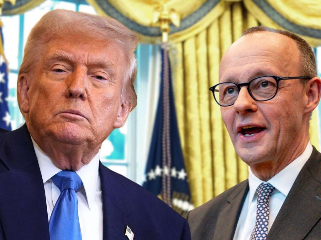 Merz Donald Trump