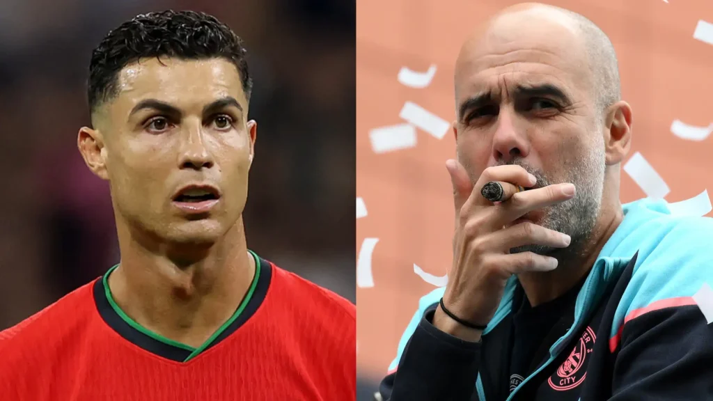 Pep Guardiola Cristiano Ronaldo