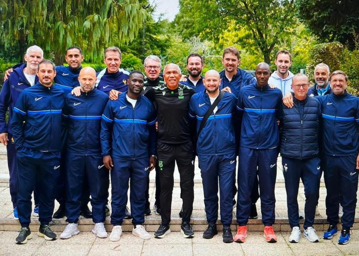 Emerse Faé Carlo Ancelotti CAN 2023