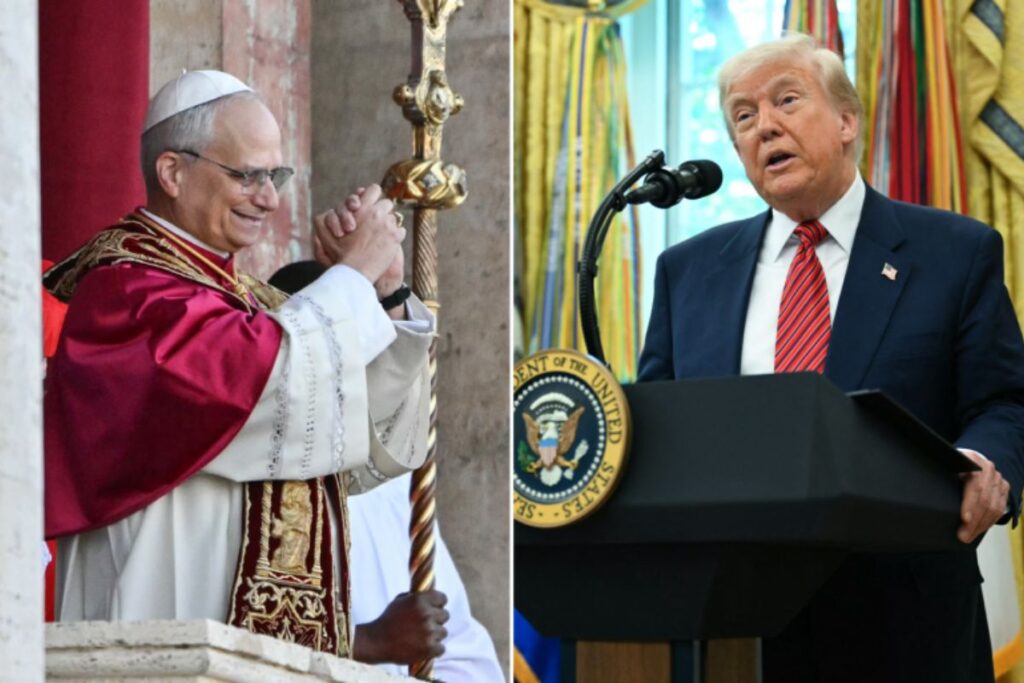 États-Unis Donald Trump Pape Léon XIV