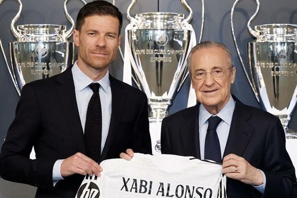 Florentino Pérez à Xabi Alonso On savait que tu finirais ici, le jour où..