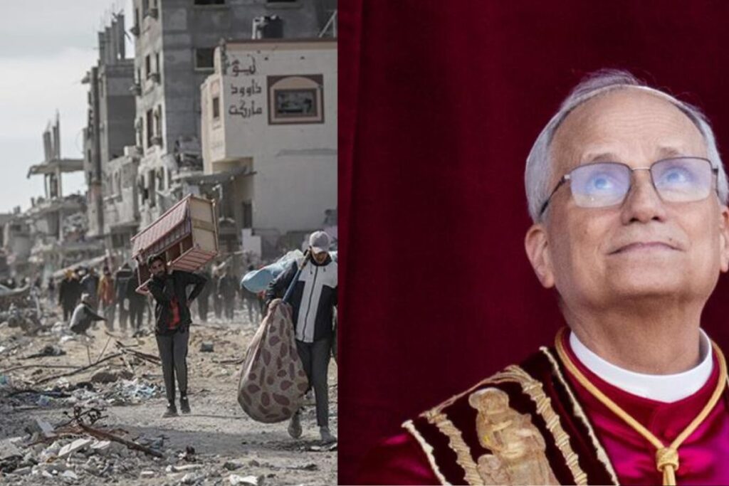 Gaza frustré, le pape Léon XIV se déchaîne et demande…