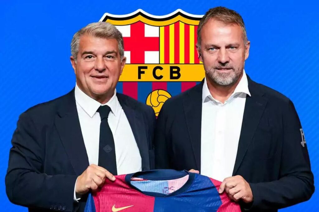 Hansi Flick “Quand j’ai signé au Barça, Laporta m’a écrit une lettre, il disait que…”