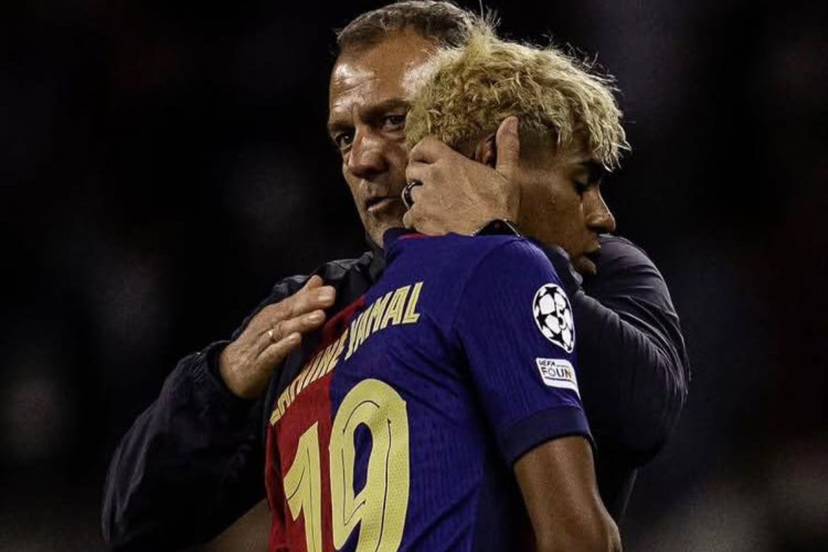 Hansi Flick donne une incroyable consigne “Face à l’Inter Milan, Lamine Yamal doit…”