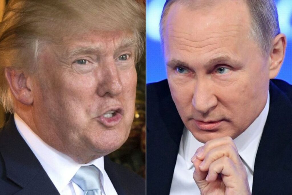 Donald Trump Vladimir Poutine