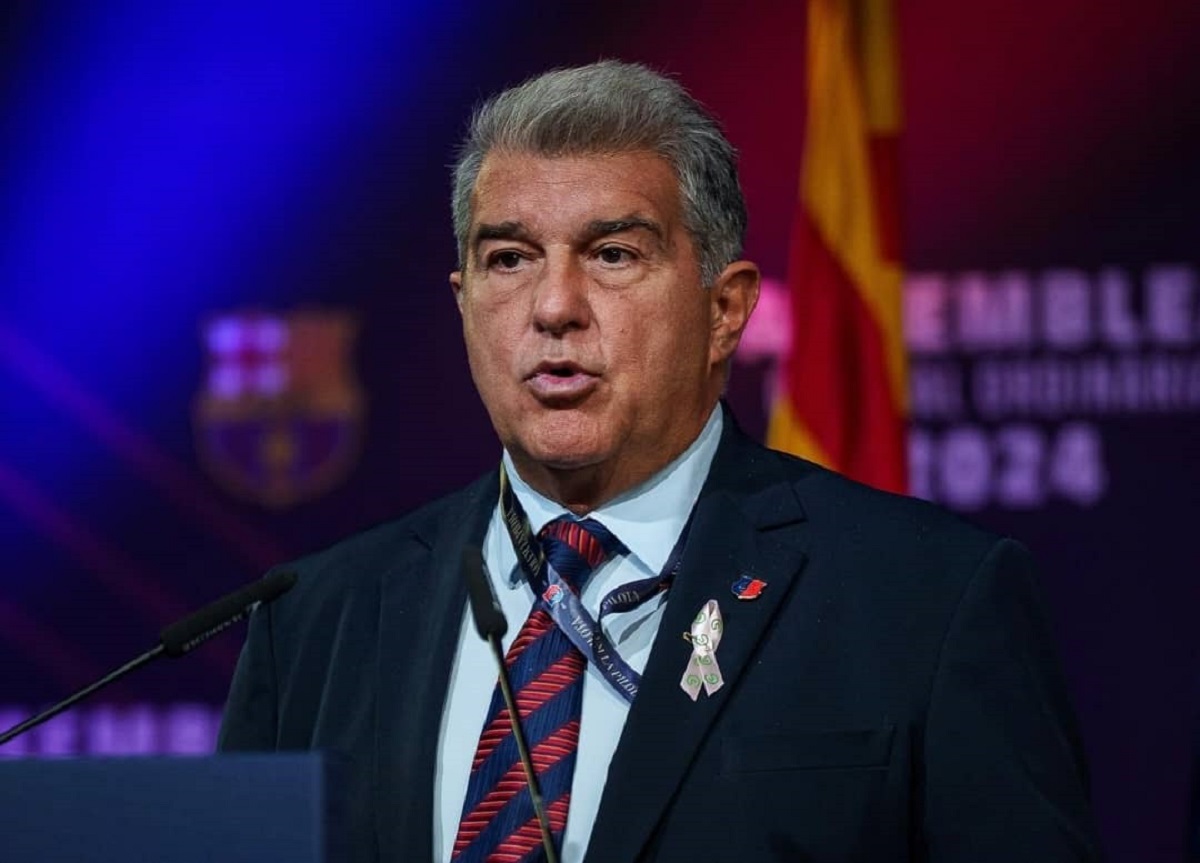 Joan Laporta Nous sommes déterminés à tout faire pour prolonger le contrat de...