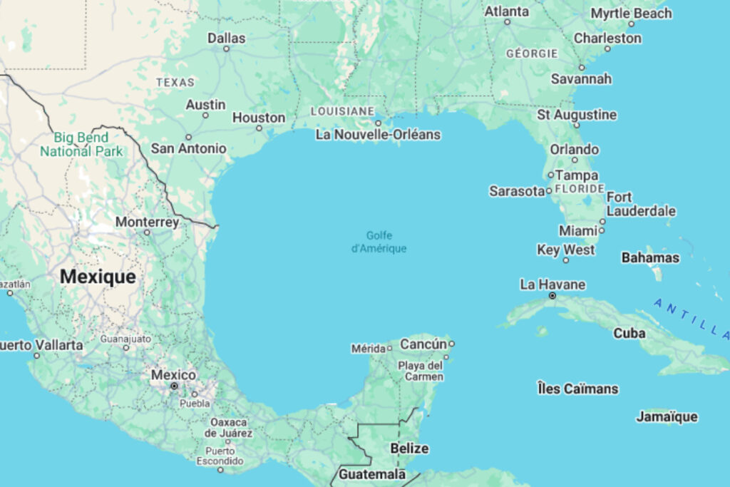 golfe mexique amérique