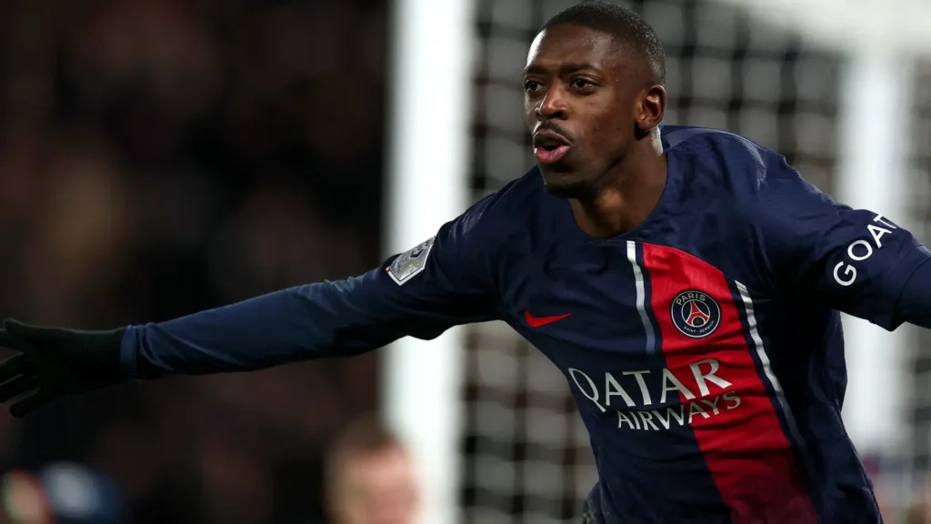 Ousmane Dembélé PSG Ligue des champions