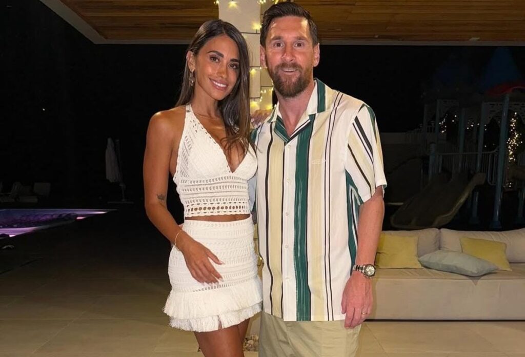 Lionel Messi et Antonela Roccuzzo