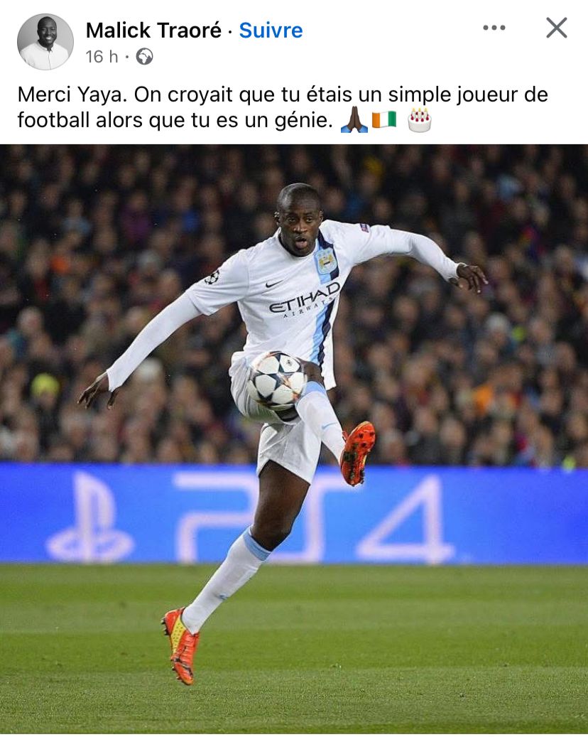 Malick Traoré Yaya Touré