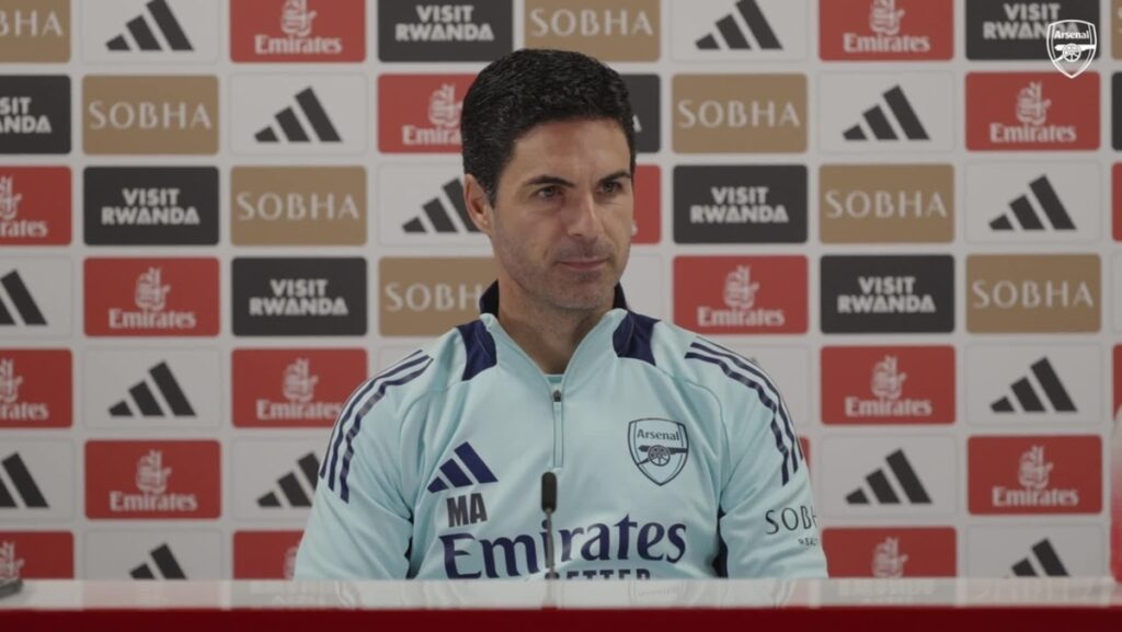 Mikel Arteta se prononce sur la victoire de Tottenham face à Man United