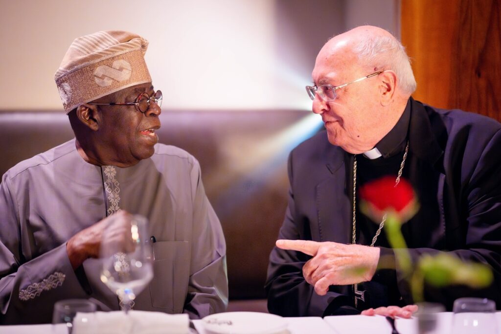 Nigéria Bola Tinubu à l'investiture du pape Léon XIV
