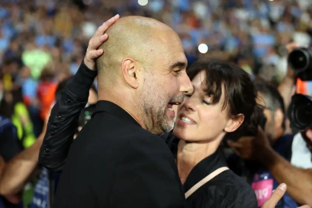 Pep Guardiola et Cristina