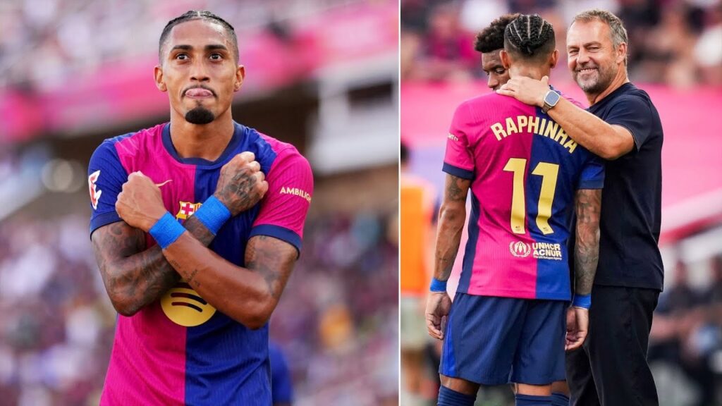 Raphinha Hansi Flick Barça